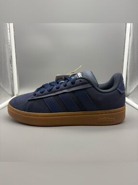 Adidas | Grand Court Alpha 00s Shoes - Navy Blue Tan ; Mens 9.5